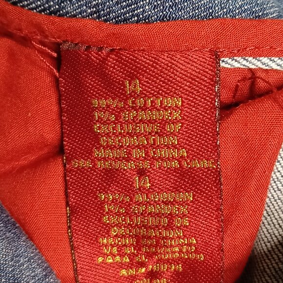 Sasson Jeans Womens 14 Ooh LaLa Bootcut Boogie Mid-Rise Edgy Cowgirl Y2K Hippie - Picture 9 of 9